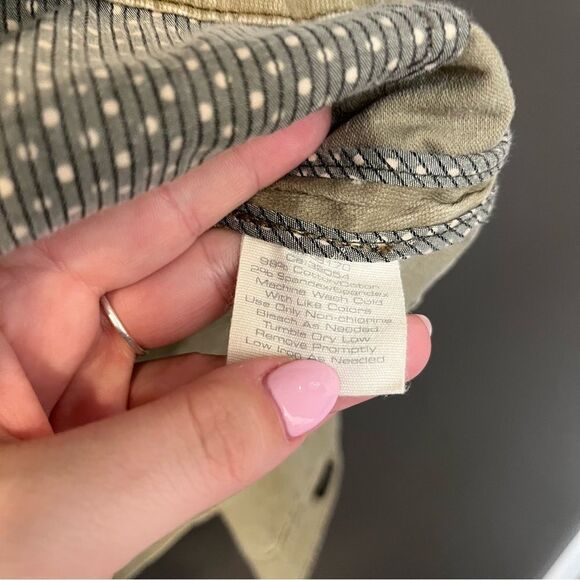 Hei Hei, Anthropologie, Olive Green Anorak Hooded Utility Jacket XS - Picture 9 of 11